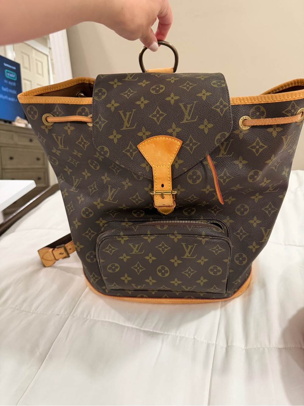 2007 Louis Vuitton Montsouris Backpack